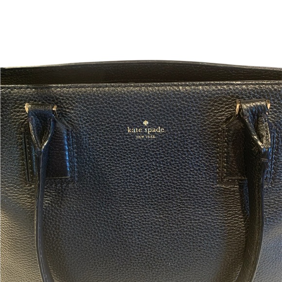 KATE SPADE Purse New York Young Lane Marybeth Elegant Tote Laptop Bag Black - Picture 3 of 16